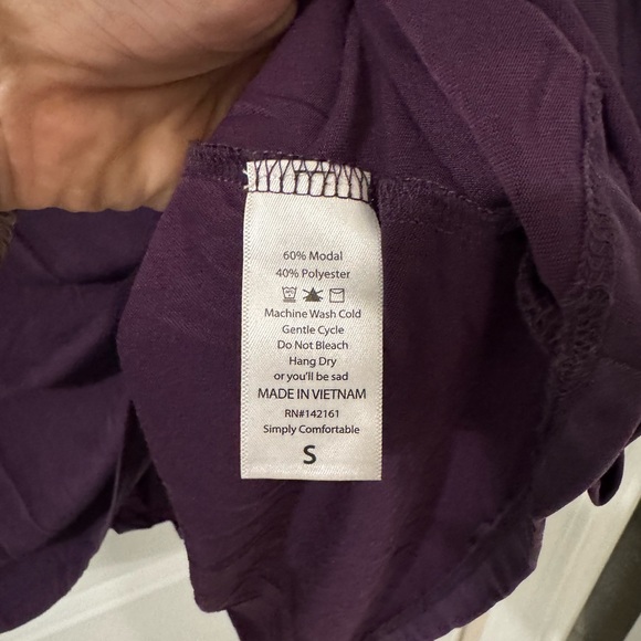 LuLaRoe Deep Purple Maxi Skirt - Picture 4 of 4